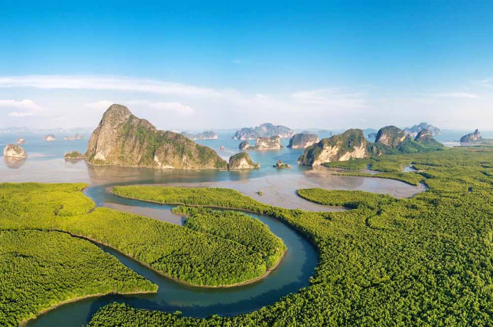 Vịnh Phang Nga thắng cảnh thiên nhiên ở thái lan