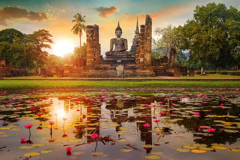 Cố đô Sukhothai di tích cổ ở đông nam á