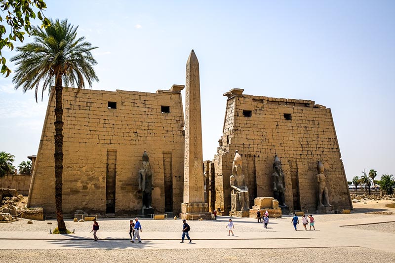 Đền Luxor của người ai cập cổ đại