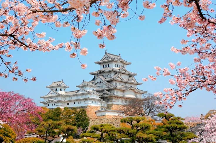 Lâu đài Himeji Nhật Bản
