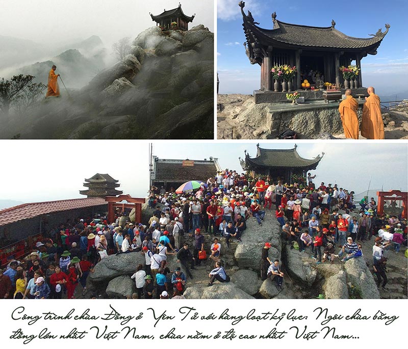 chùa Đồng trên đỉnh Yên Tử