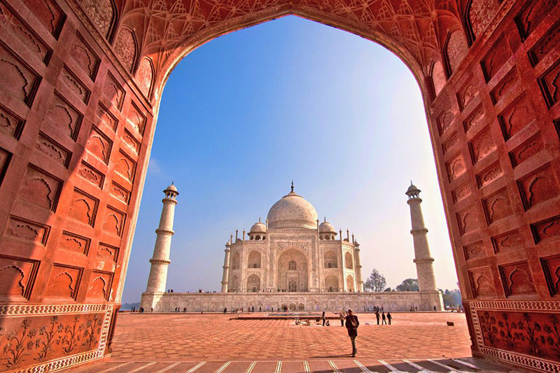 Cổng chính Taj Mahal