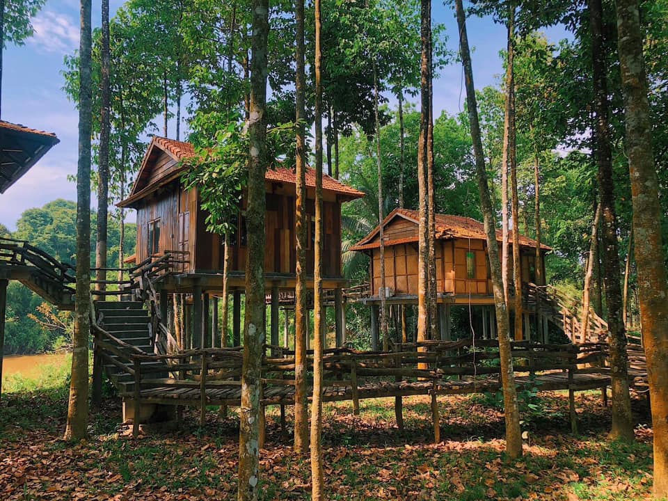 accommodations in Vietnam Green Bamboo Ecolodge