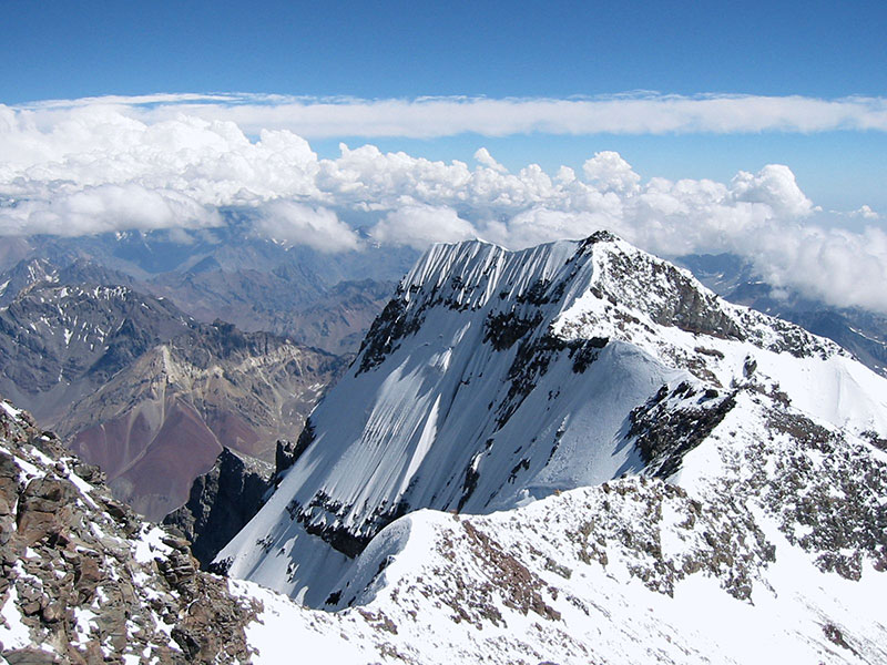 Aconcagua highest mountain in Americas