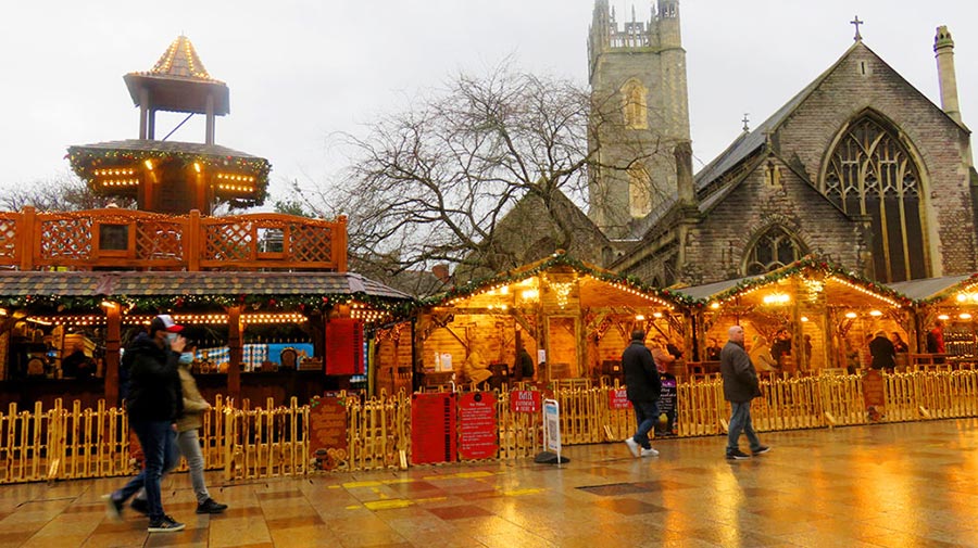 The Christmas markets in Cardiff 
