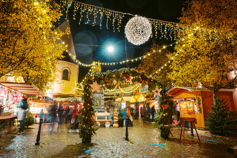 Eguisheim Christmas market in Alsace France
