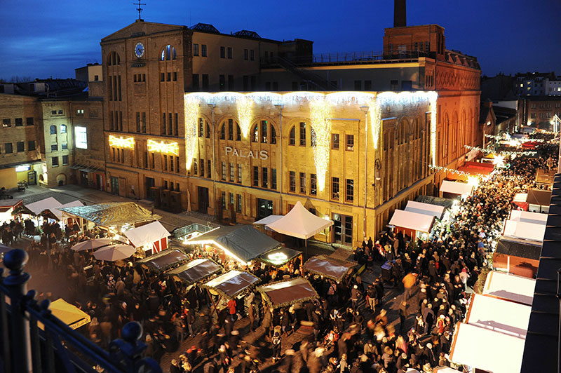 Scandinavian atmosphere at the Lucia Christmas Market.