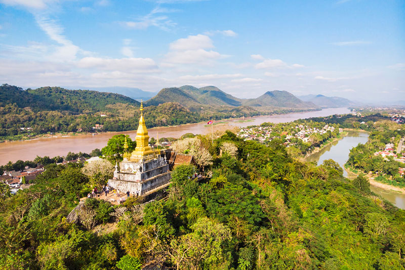 General view of Luang Prabang ancient capital