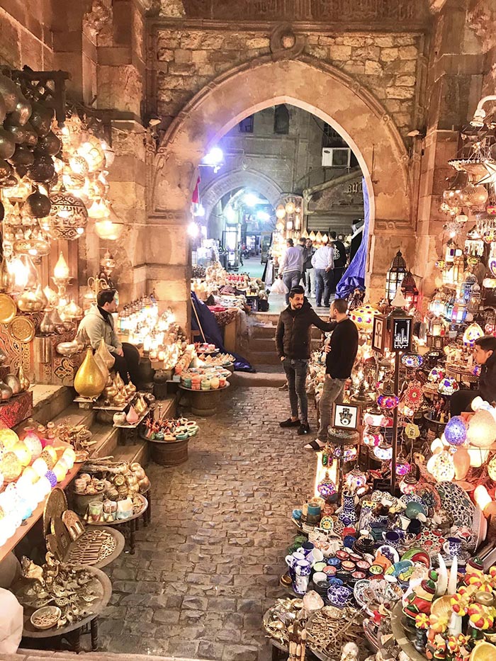 Khu chợ đêm Khan el-Khalili