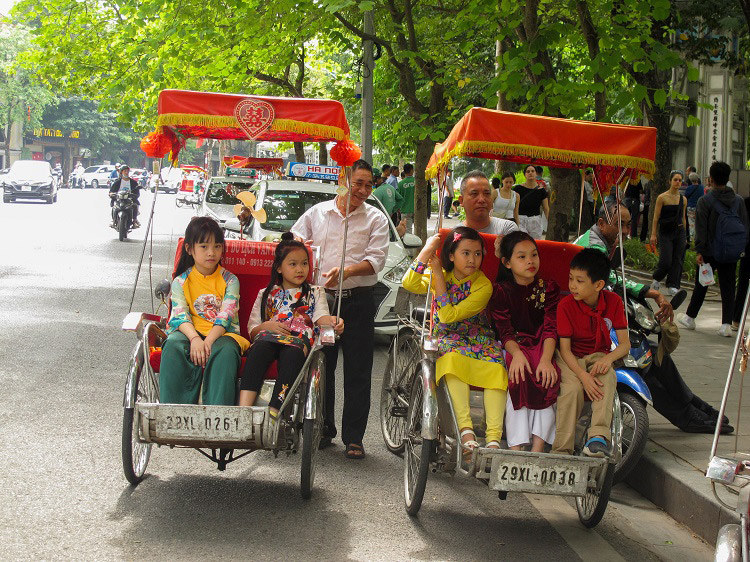 cyclo au vietnam