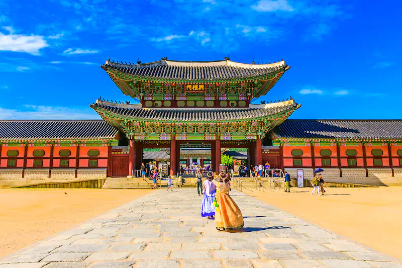 Gyeongbokgung cung điện lớn nhất Hàn Quốc