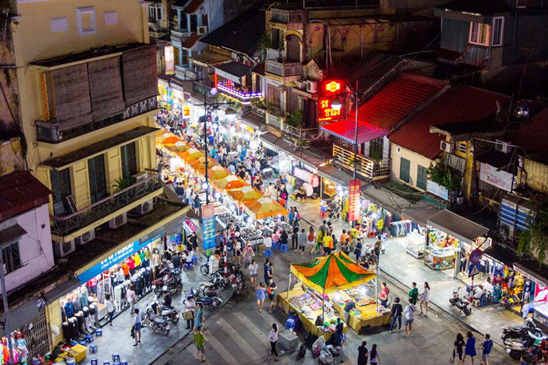Hanoi Old Quarter night market