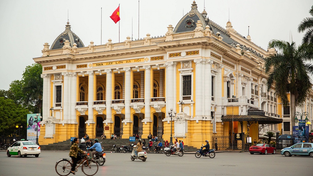 Hanoi opera house holds numerous art shows, concerts, and dance performances from national to international scale.