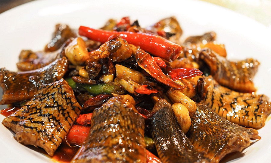 Flavour Snake - dish from Hunan Province