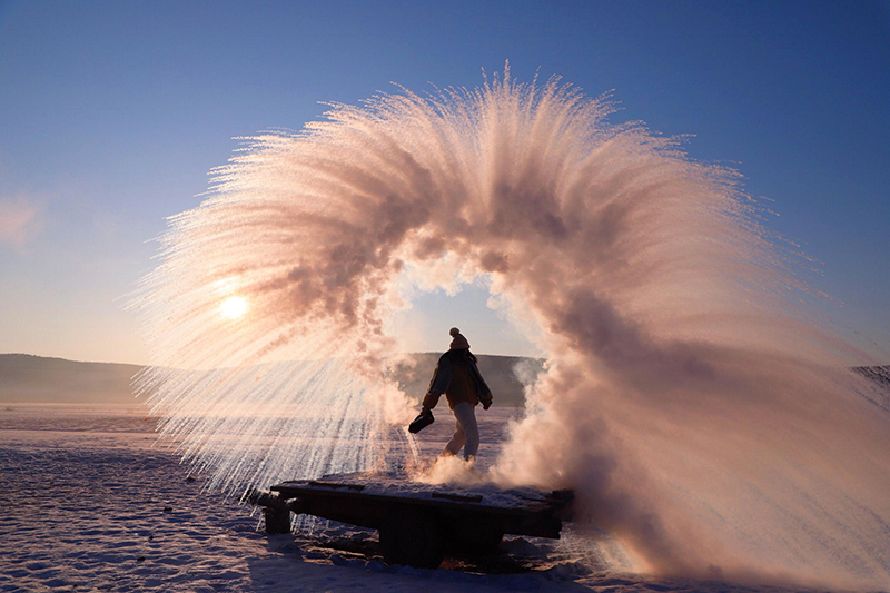 Mohe - the secret land of ice and snow at China's northernmost border.