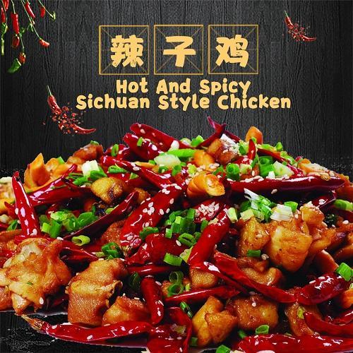 Hot And Spicy Sichuan Style Chicken 