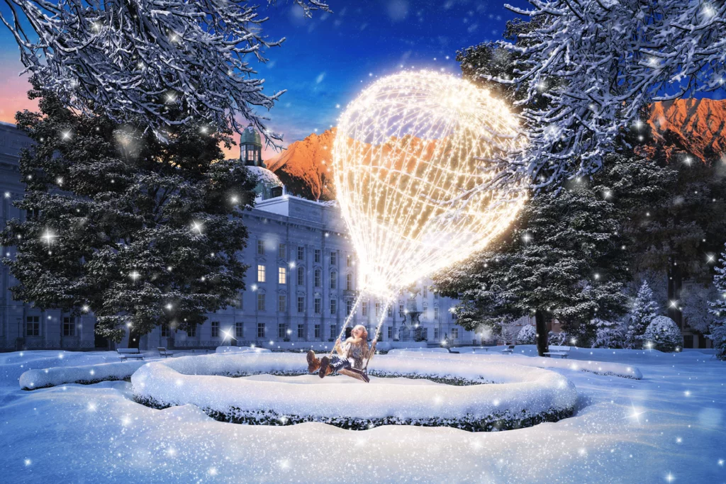 “Lumagica” transforms into a winter wonderland of dazzling lights in Innsbruck Christmas season.