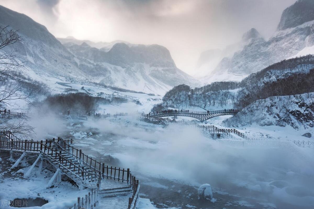 The winter scenery of Changbai Mountain is one of the best in Northeast China.