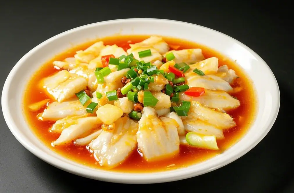 Zao Liu Yu Pian/Fish Fillet with Fermented Rice (糟溜鱼片)