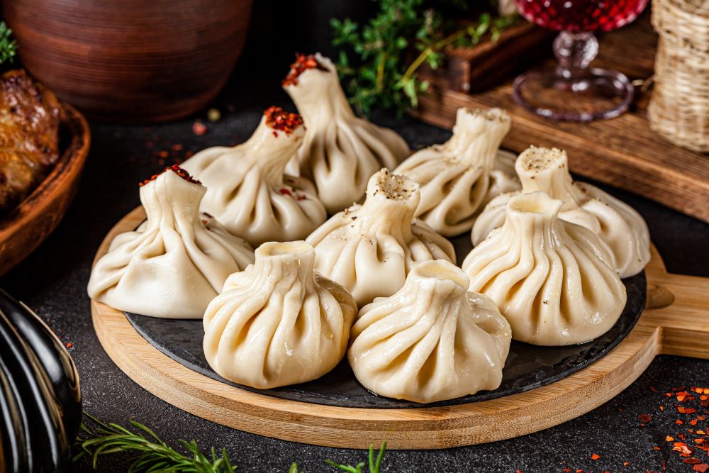 In Georgia, a dumpling called Khinkali is considered a national symbol.