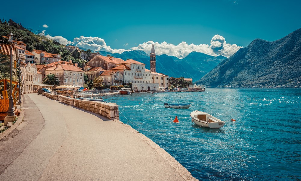 Kotor Bay in Montenegro