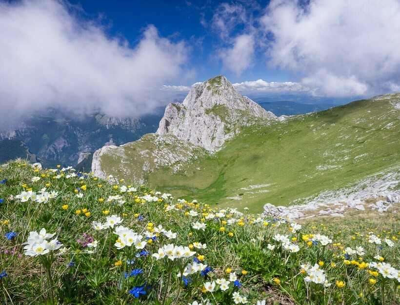 Mount Maglic in Bosnia and Herzegovina