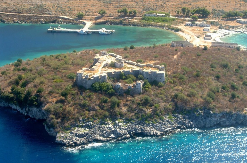 Breathtaking views at Porto Palermo Castle in Albania, where history meets the mesmerizing blue of the Ionian Sea.