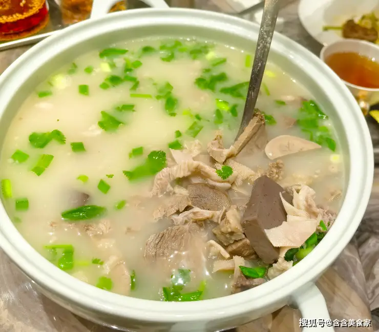 Shanxian sheep soup (单县羊汤) Shandong