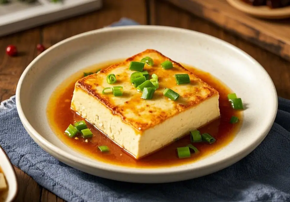 Yipin Tofu (一品豆腐) looks like a flan