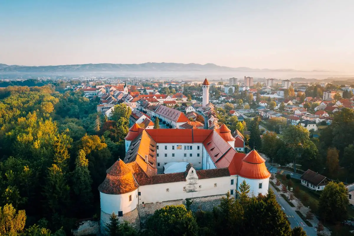 Brezice Castle in Slovenia