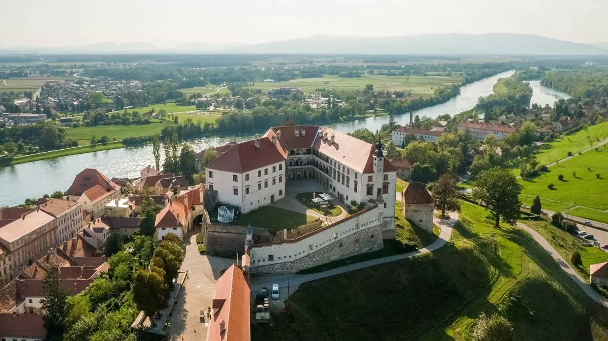 Ptuj Castle in Slovenia