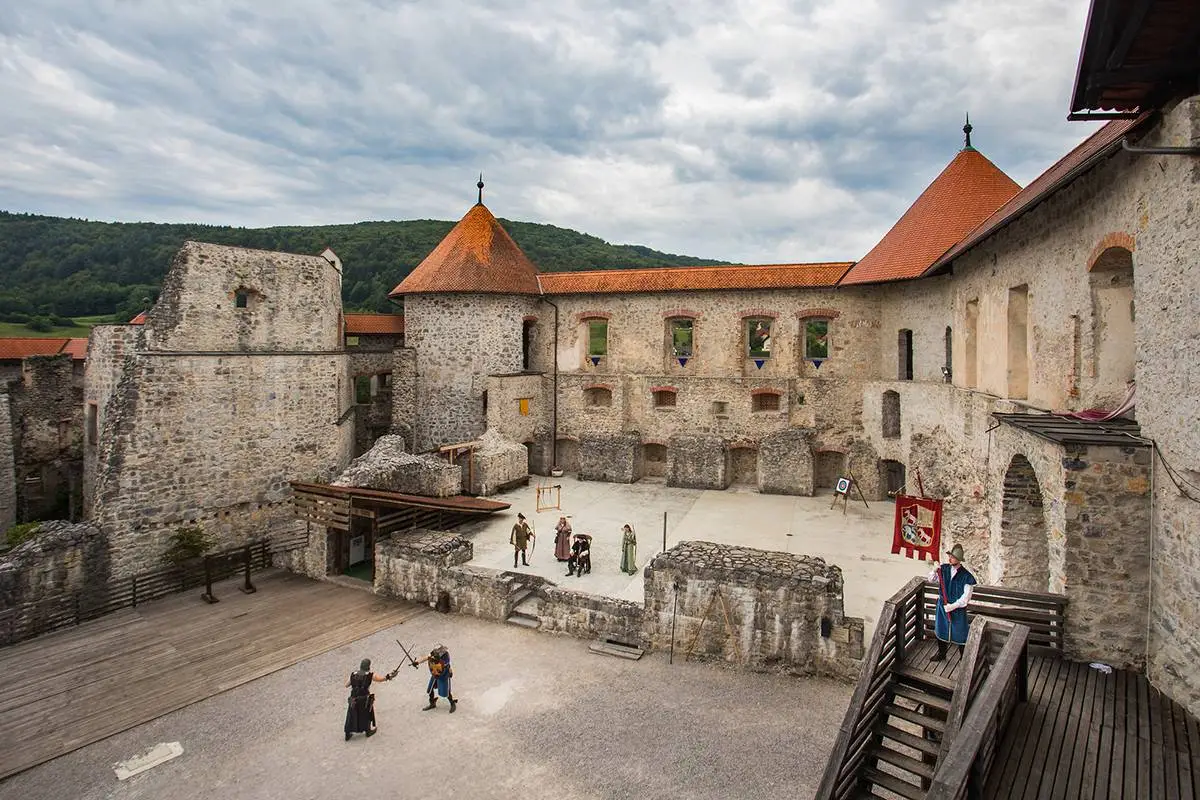 Zužemberk, Medieval Castle in Slovenia