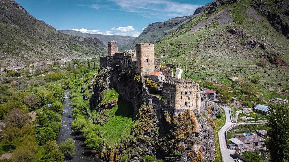 Khertvisi is one of the oldest fortresses in Georgia. 