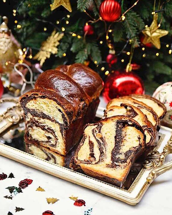 Cozonac Traditional Sweet Bread From Romania