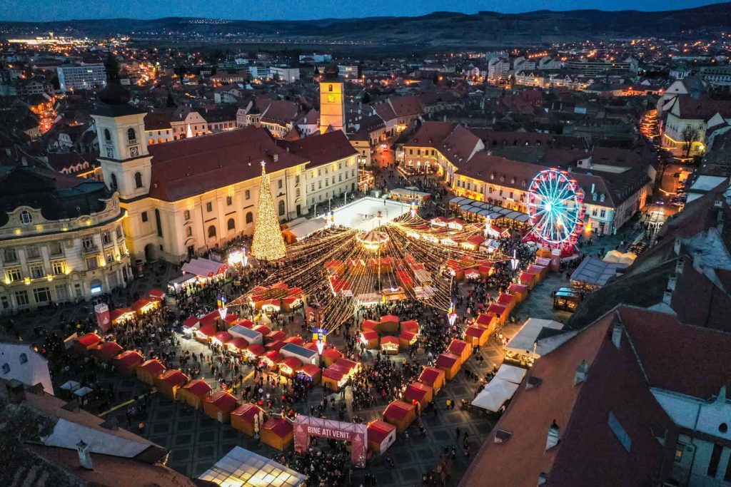 Craiova Christmas Market in Romania