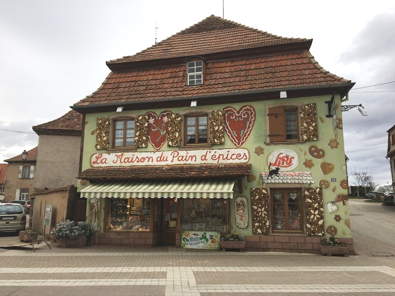 A shop in the Gertwiller town